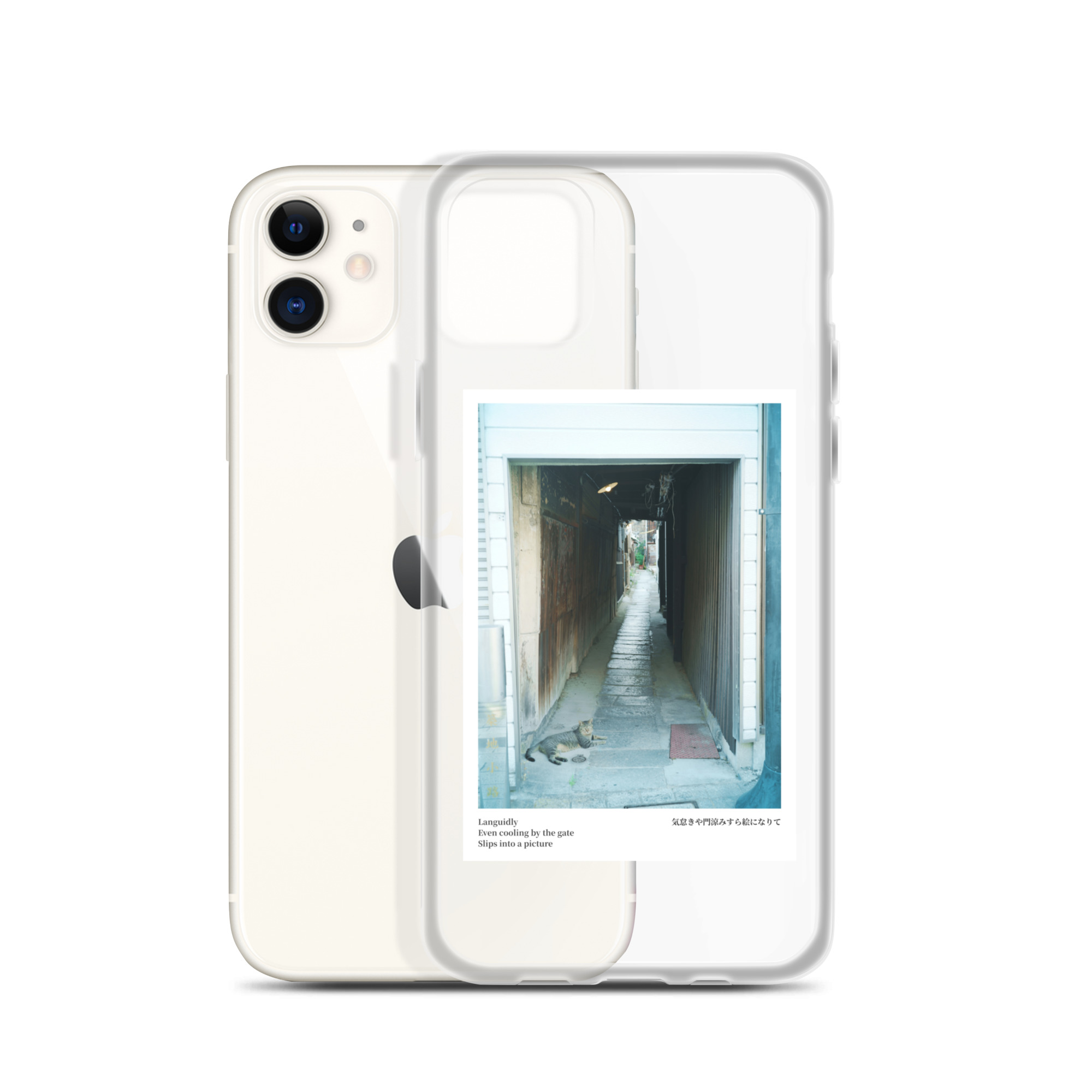 Clear Case for iPhone®: Languidly Cat - Image 5