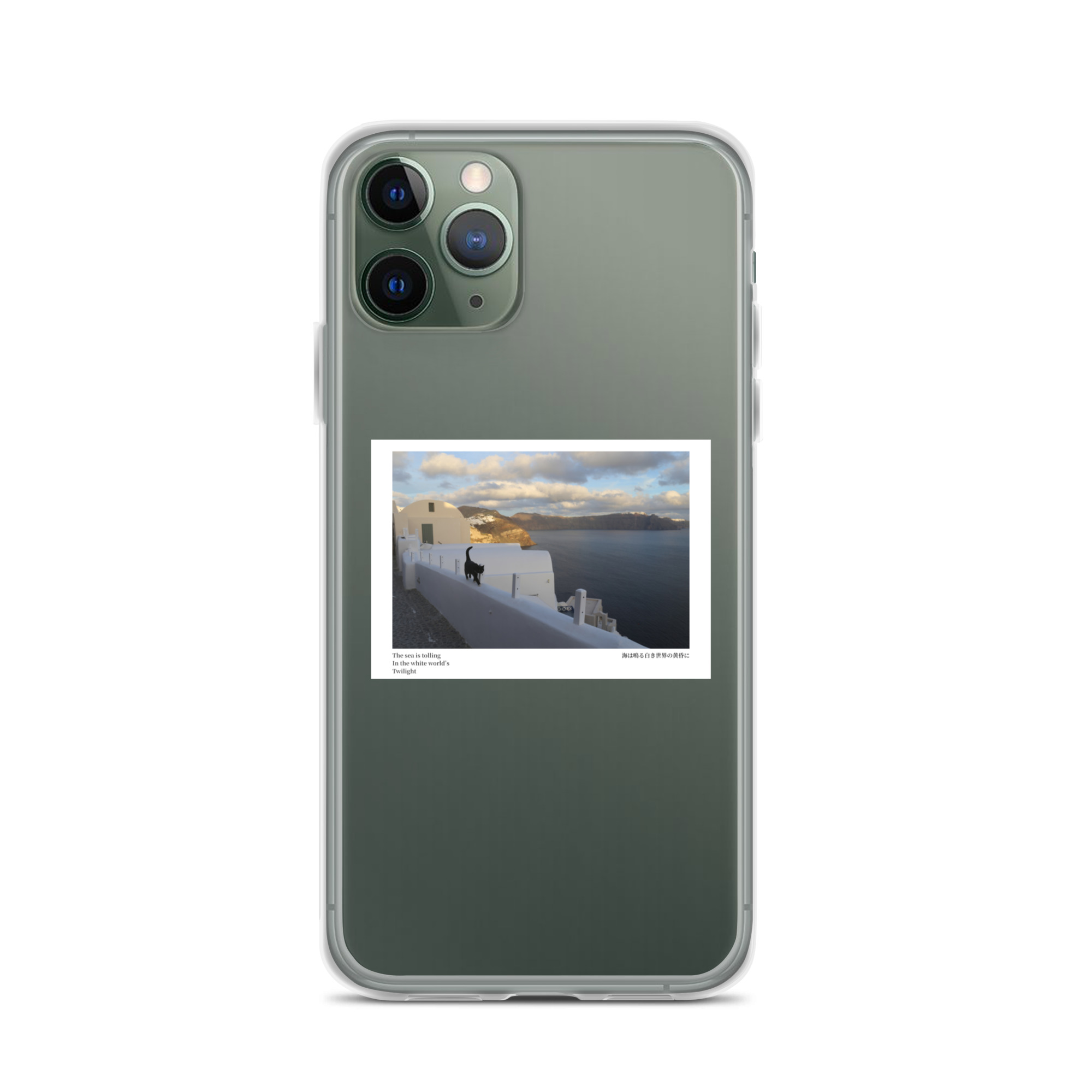 Clear Case for iPhone®: White World - Image 4