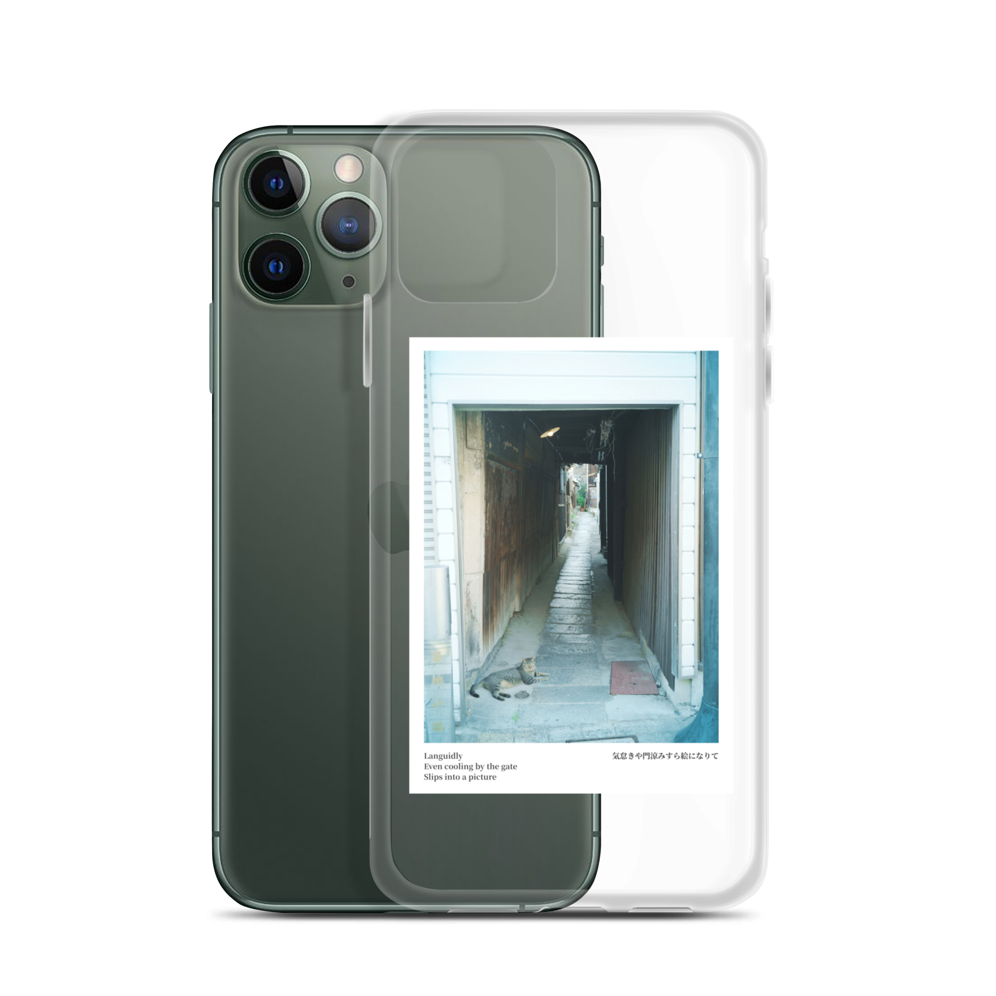 Clear Case for iPhone®: Languidly Cat - Image 3