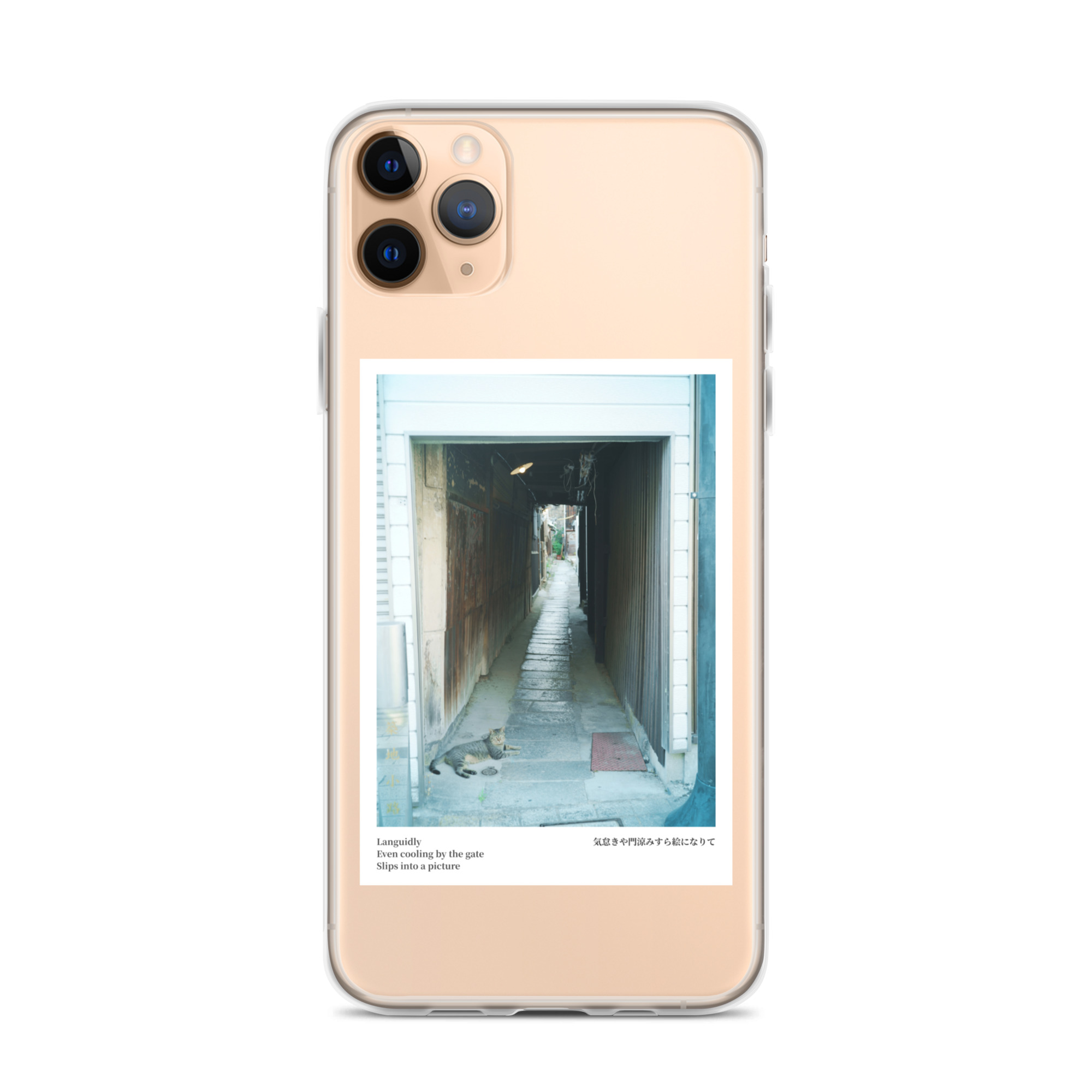 Clear Case for iPhone®: Languidly Cat - Image 2