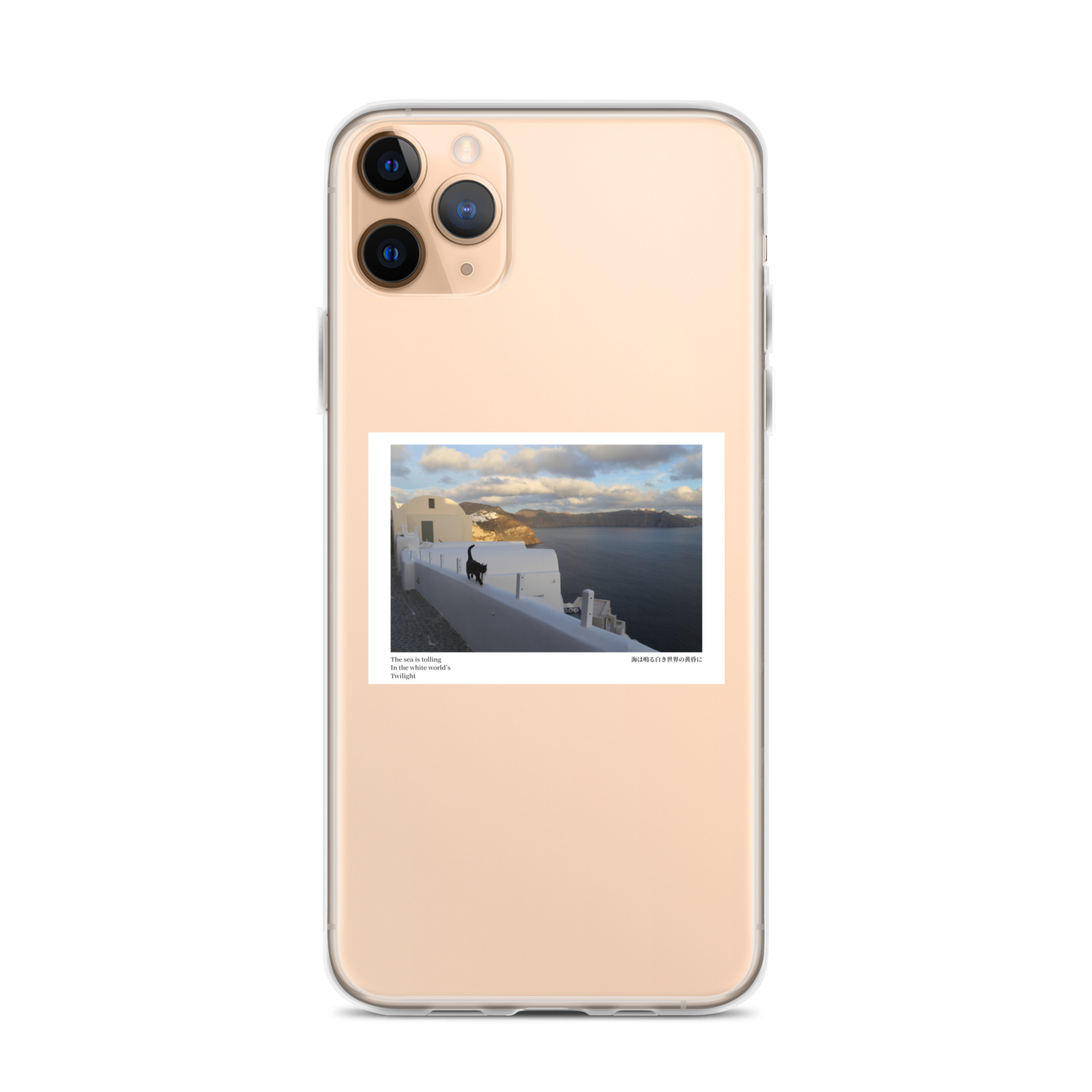 Clear Case for iPhone®: White World - Image 2