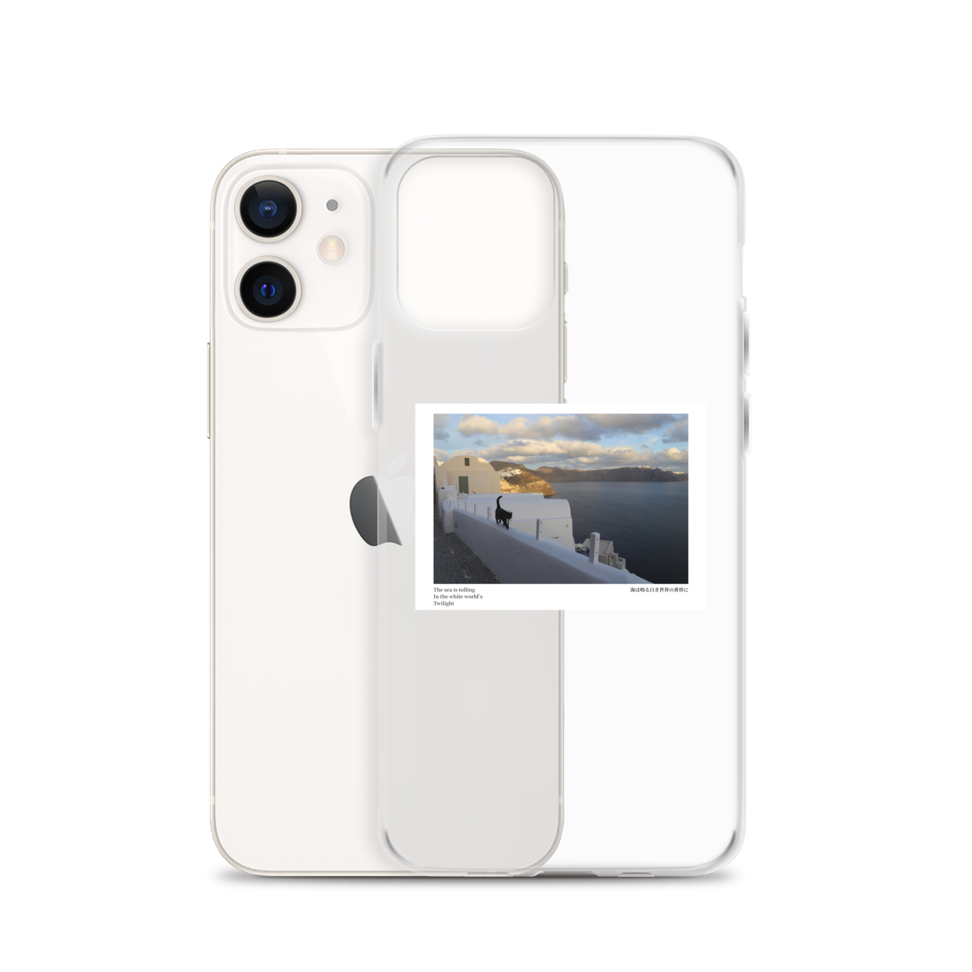 Clear Case for iPhone®: White World - Image 14