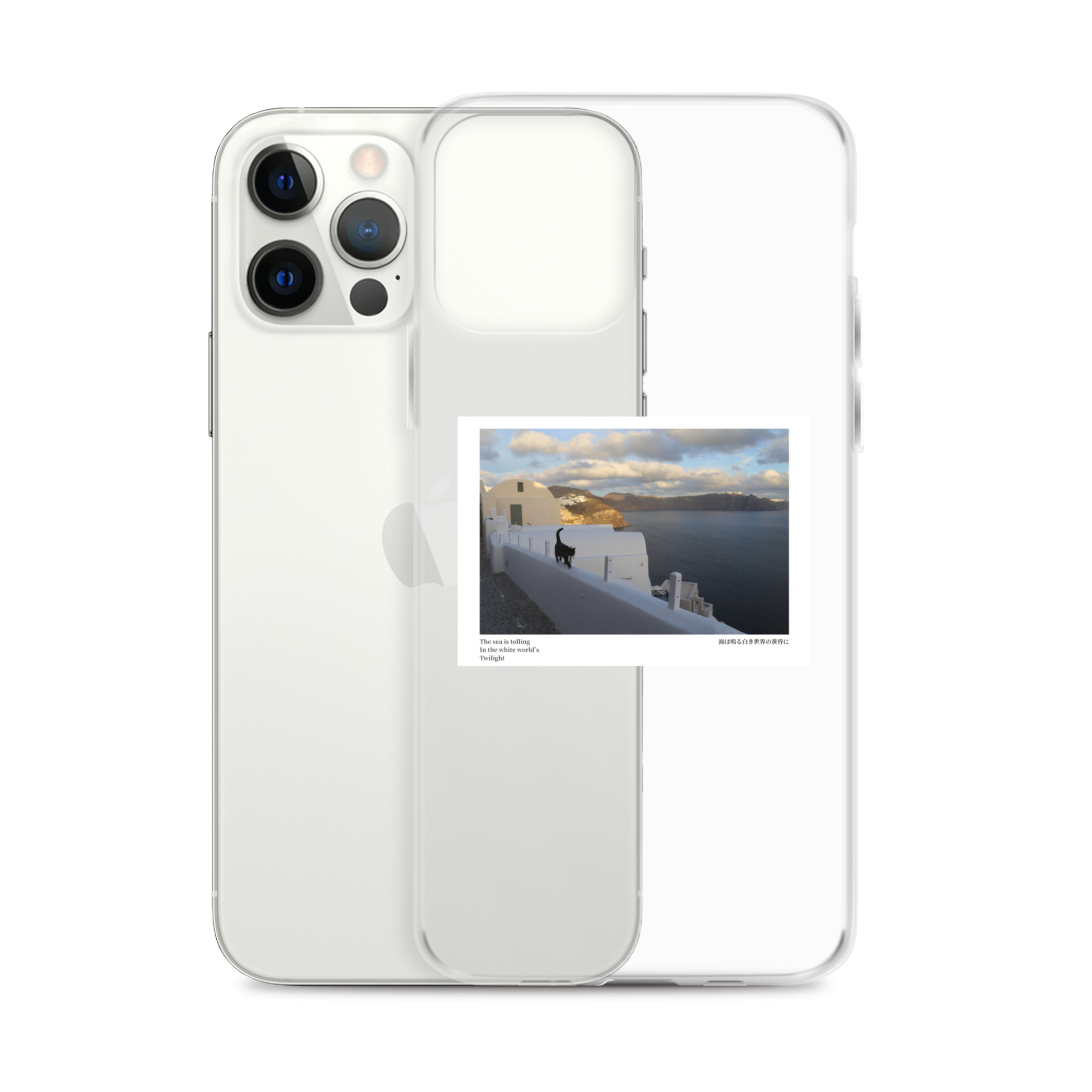 Clear Case for iPhone®: White World - Image 10