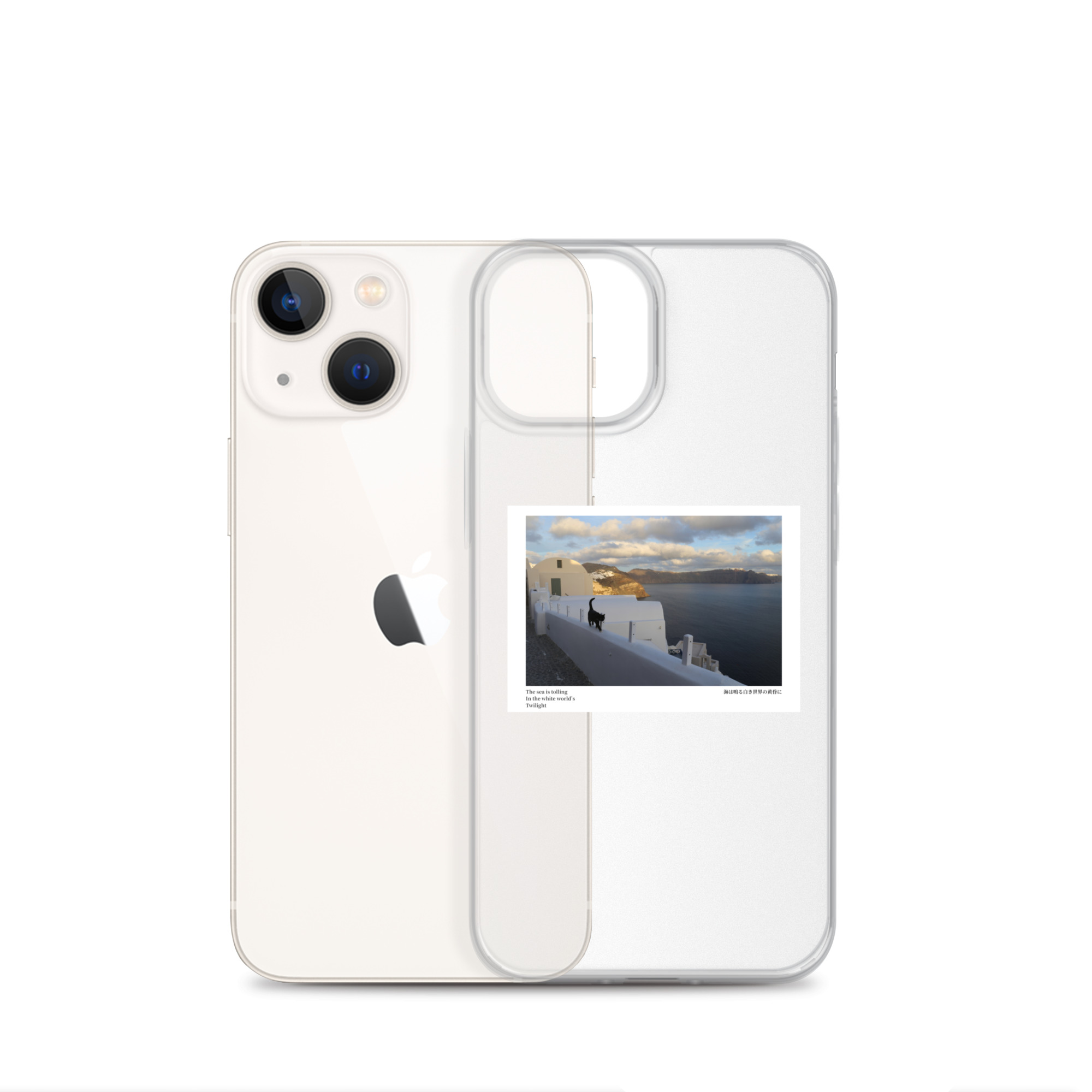 Clear Case for iPhone®: White World - Image 16