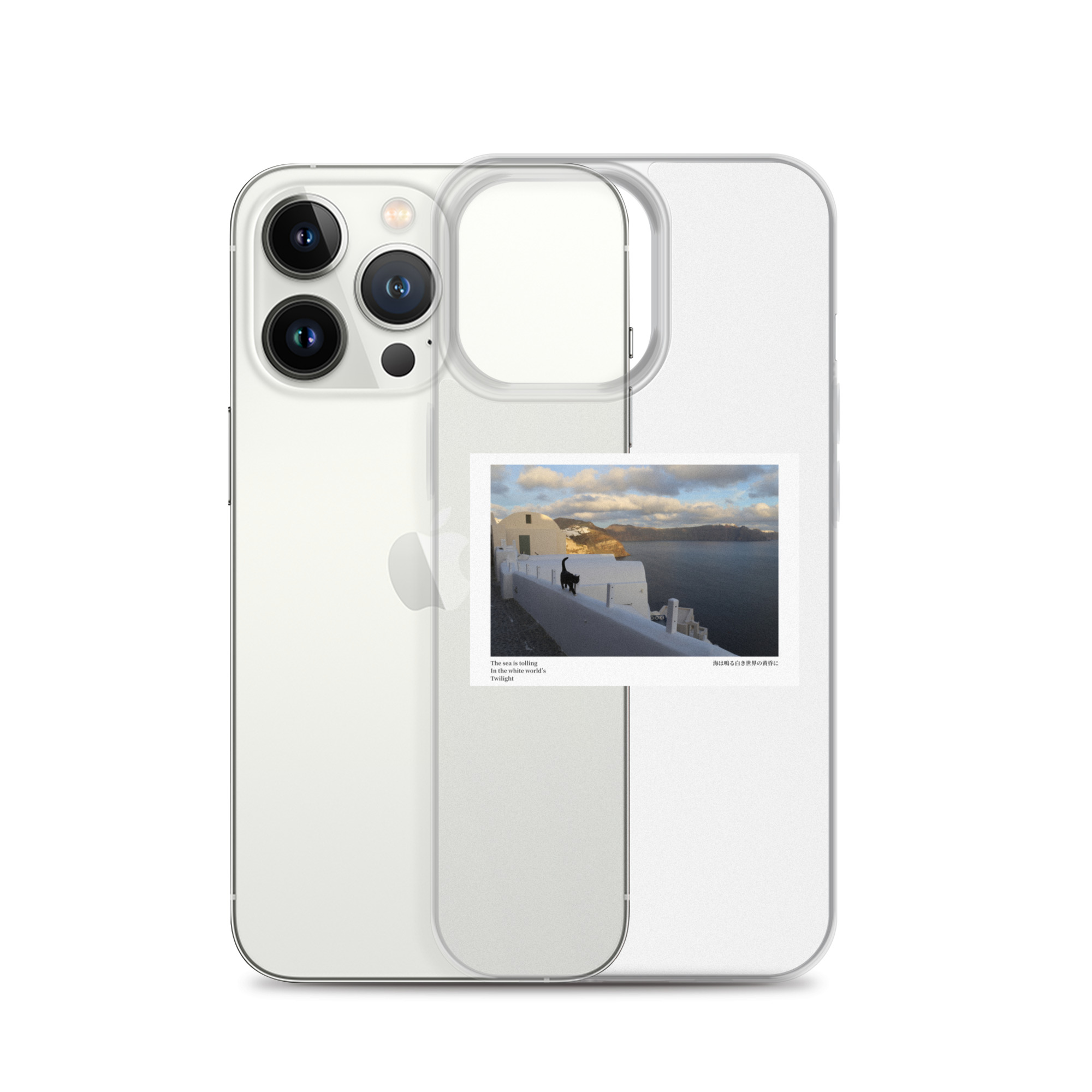 Clear Case for iPhone®: White World - Image 20