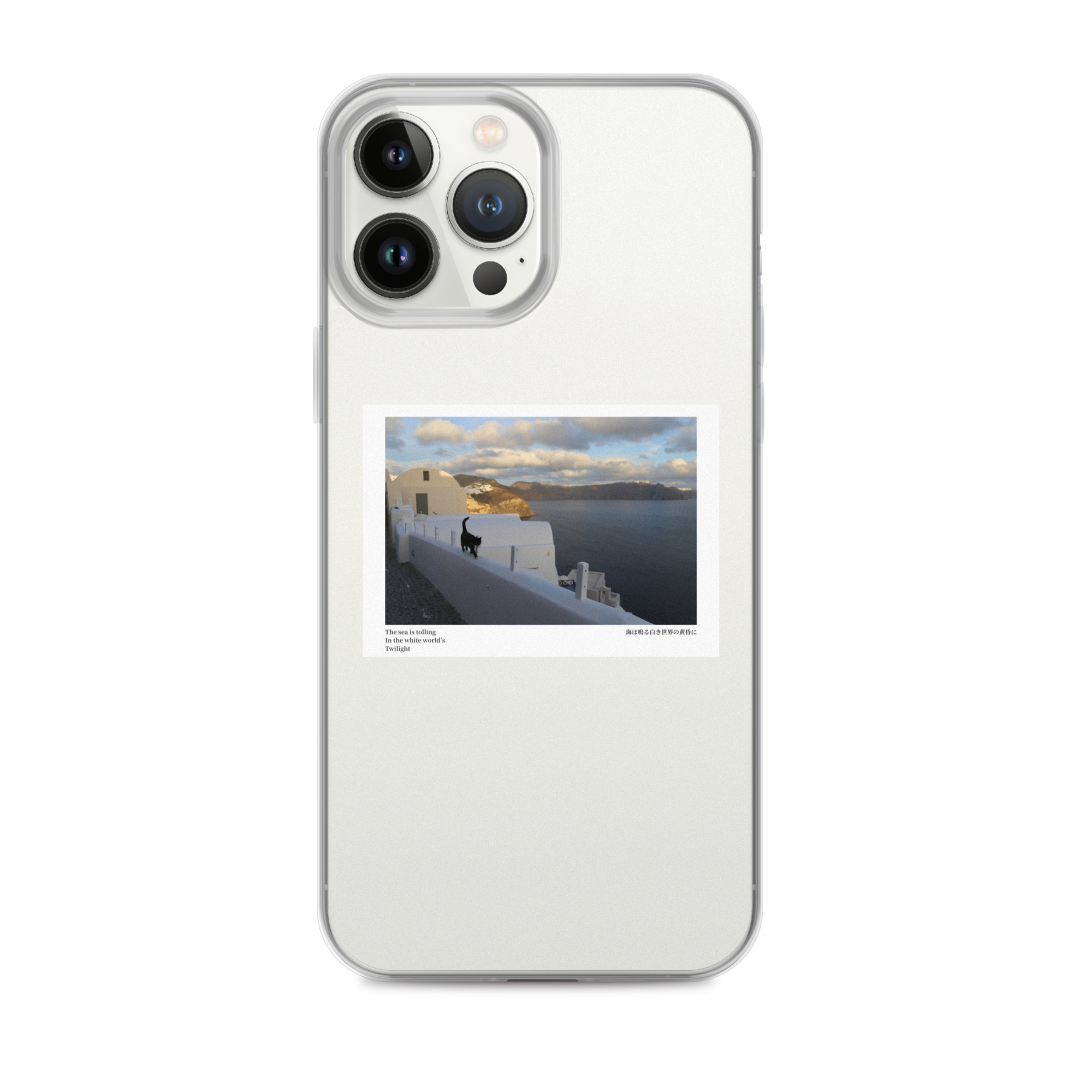 Clear Case for iPhone®: White World - Image 17