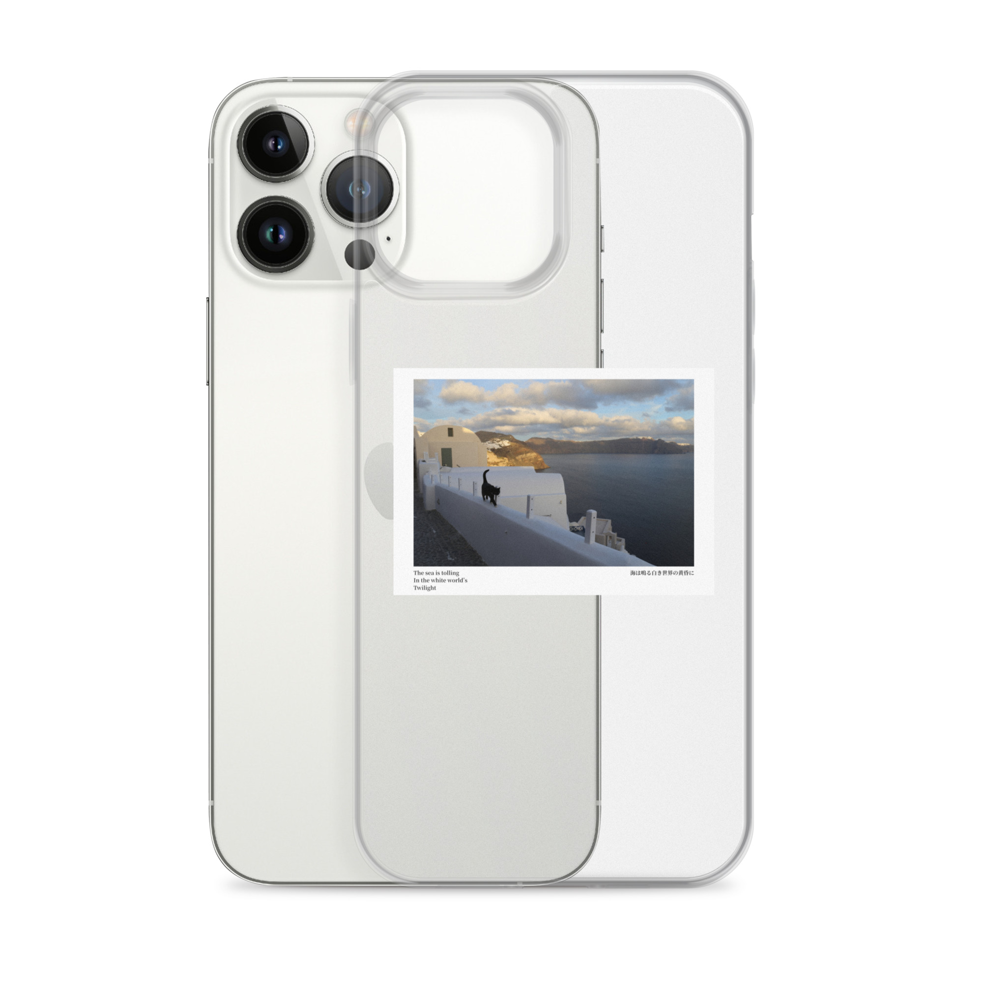 Clear Case for iPhone®: White World - Image 18