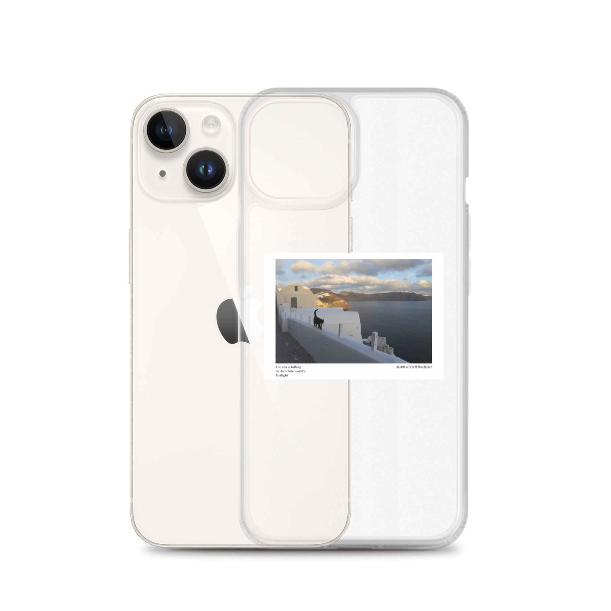 Clear Case for iPhone®: White World - Image 30