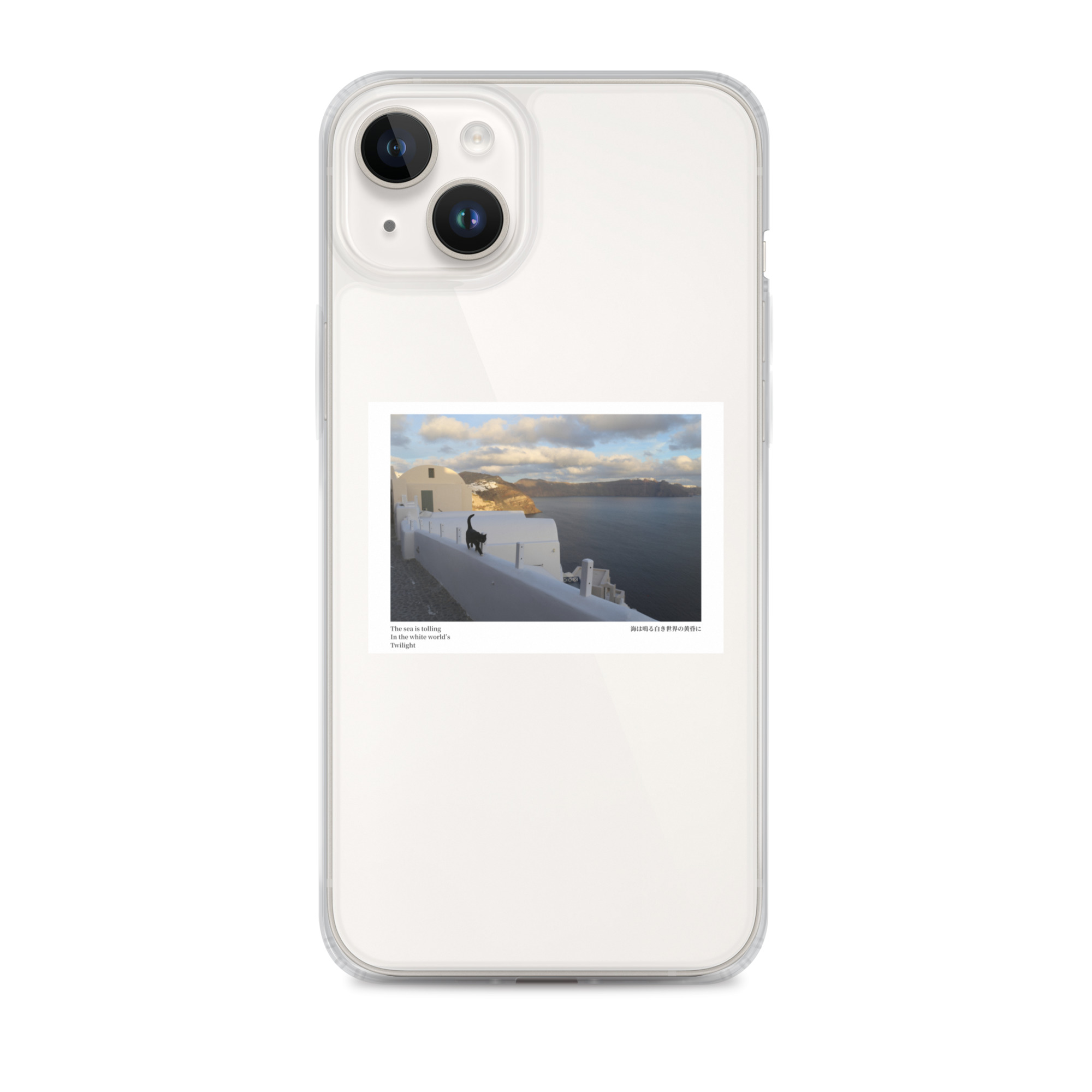 Clear Case for iPhone®: White World - Image 23