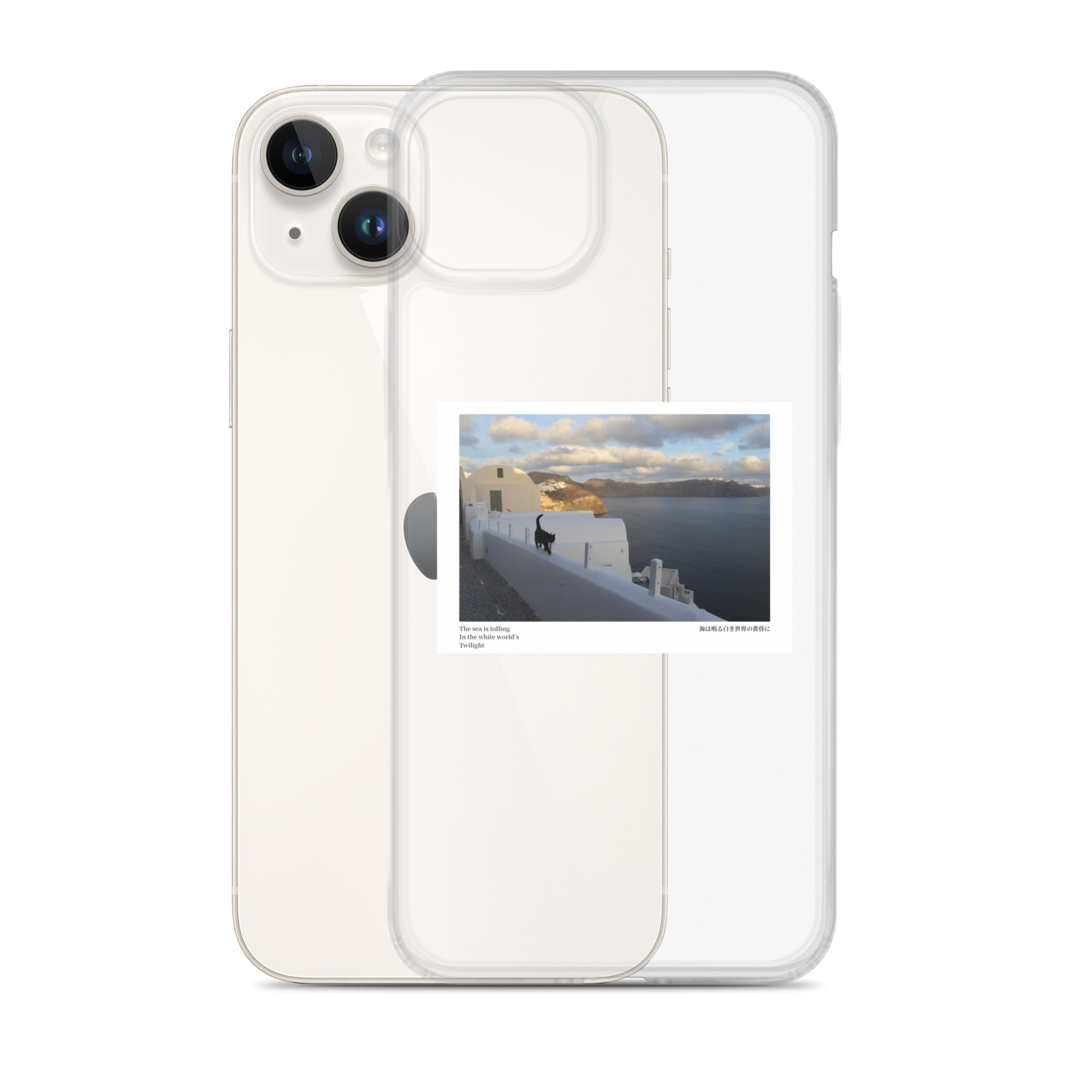 Clear Case for iPhone®: White World - Image 24