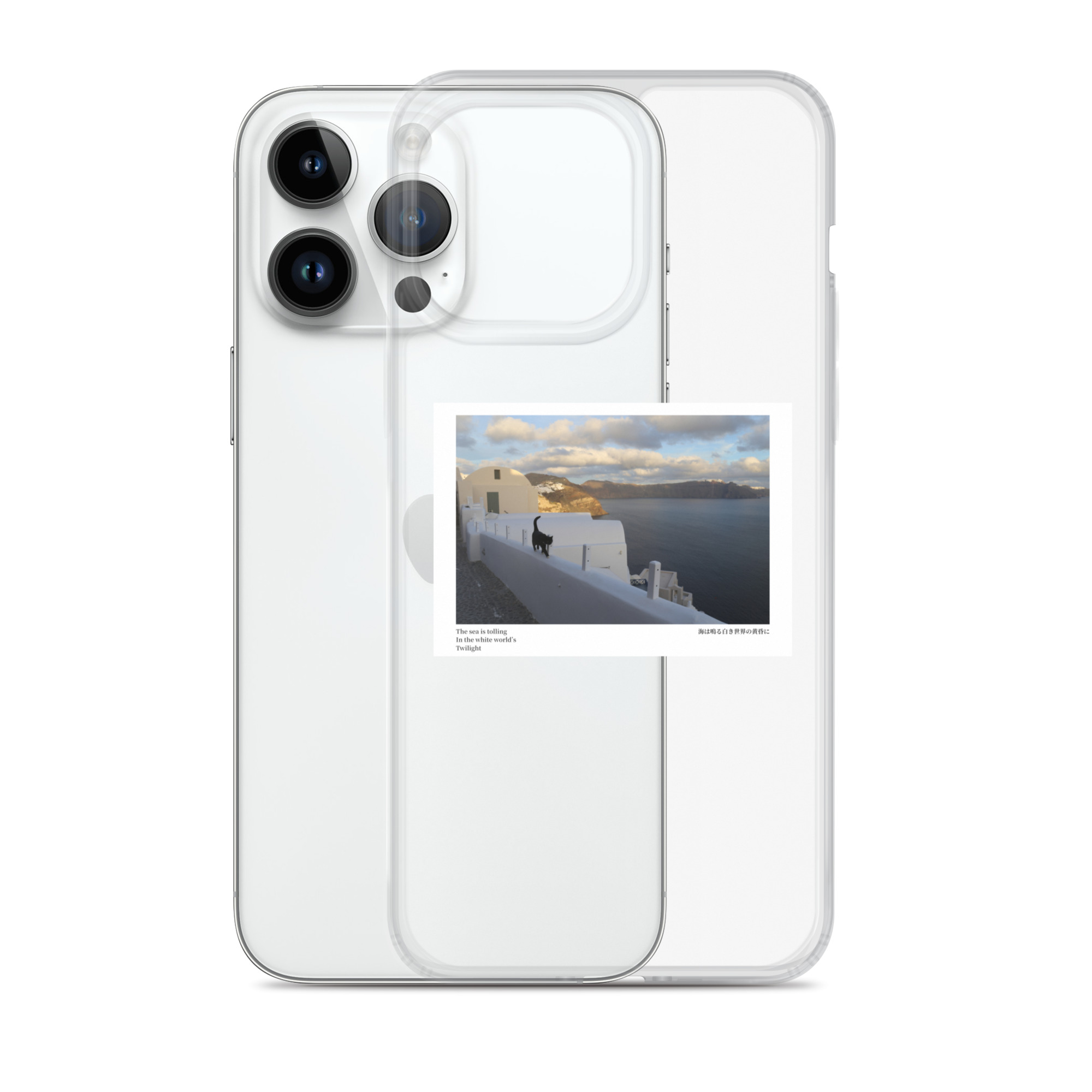 Clear Case for iPhone®: White World - Image 26