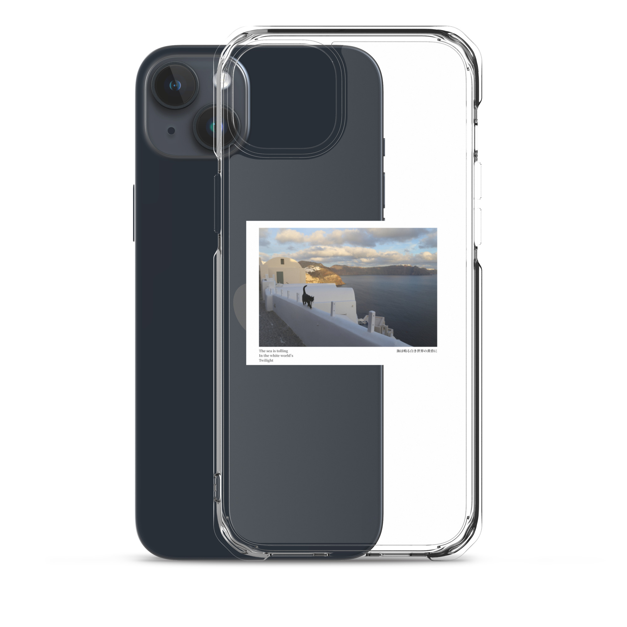 Clear Case for iPhone®: White World - Image 32