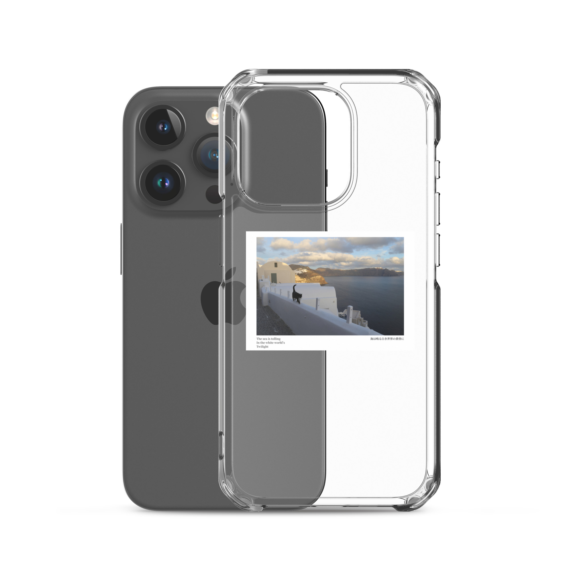 Clear Case for iPhone®: White World - Image 36