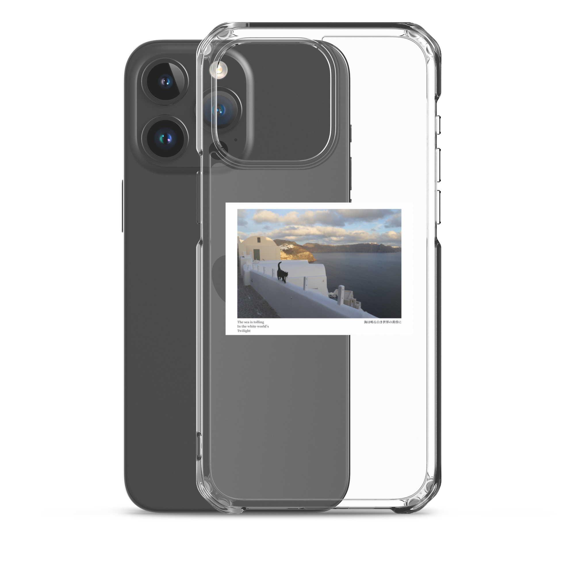 Clear Case for iPhone®: White World - Image 34