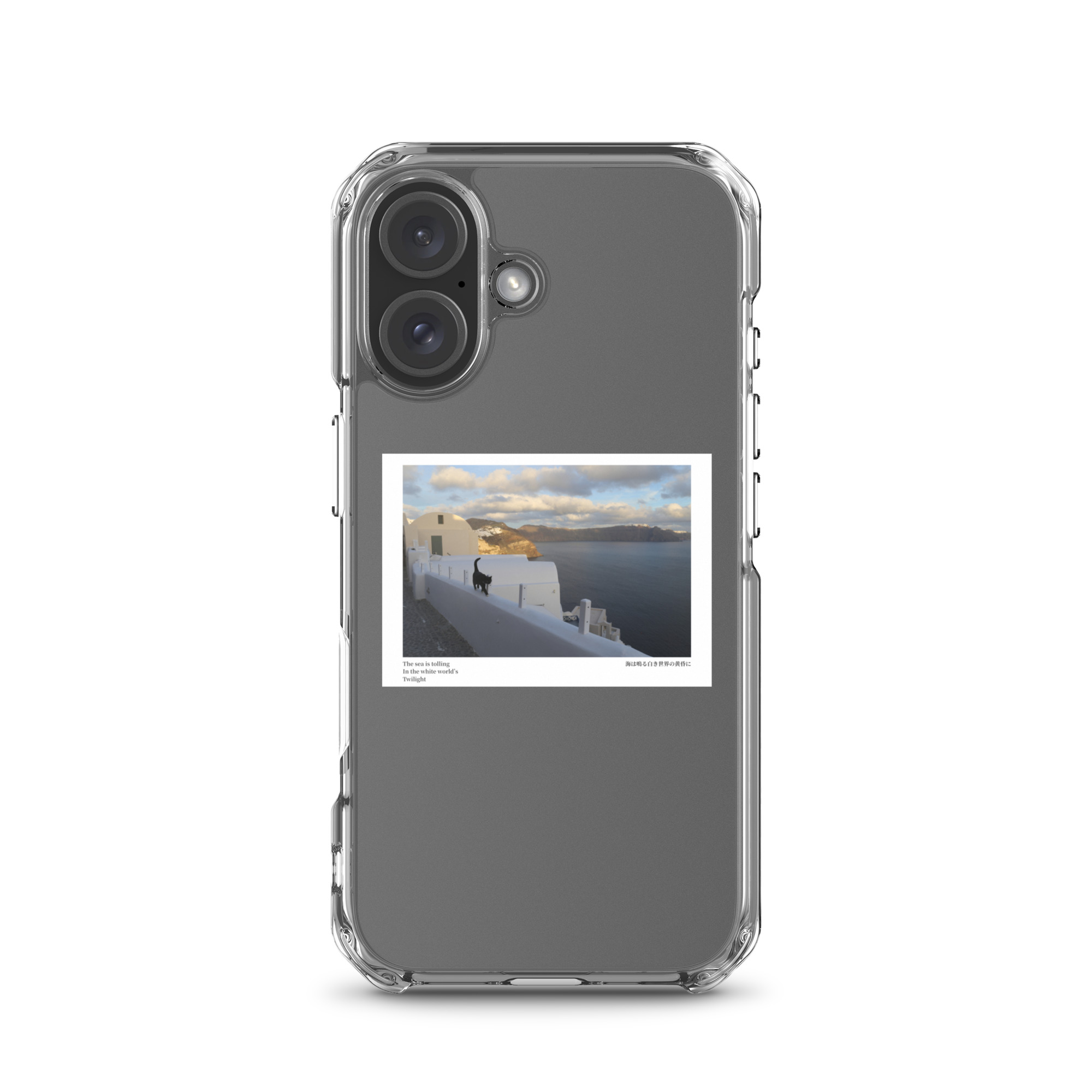 Clear Case for iPhone®: White World - Image 45