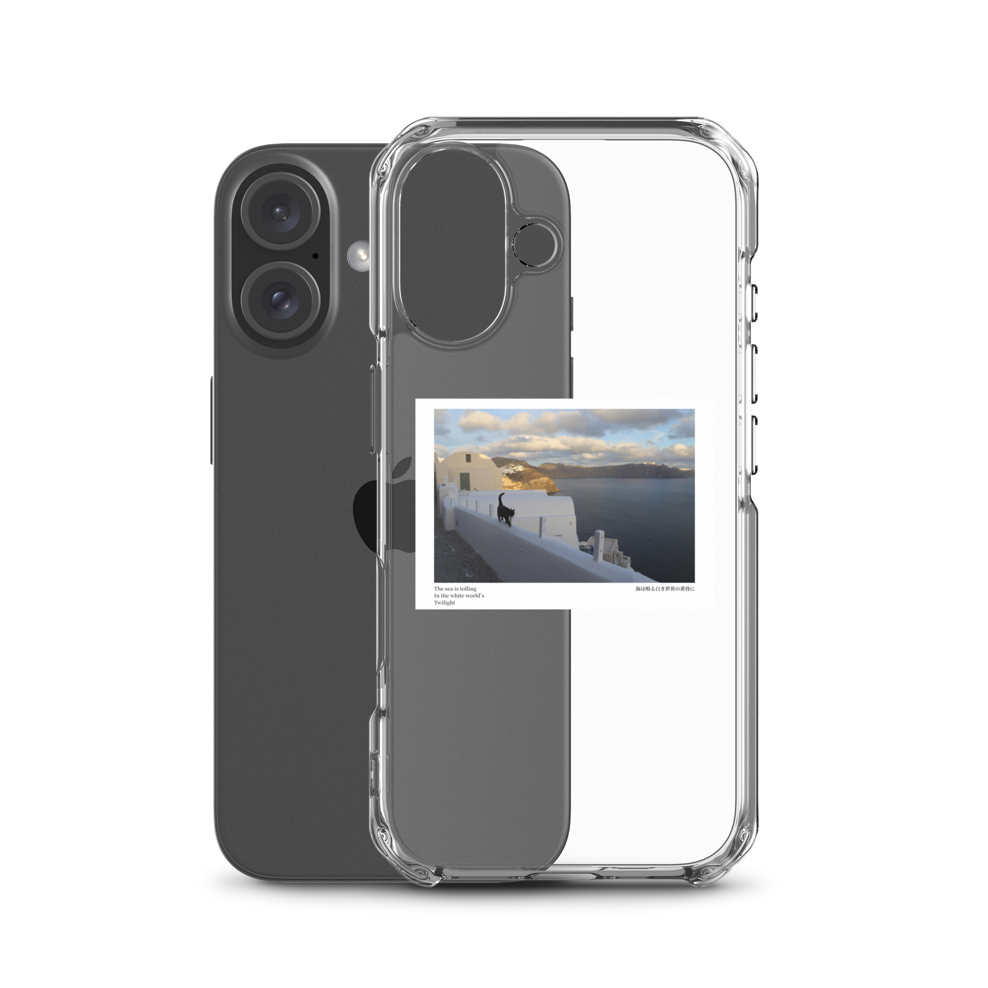 Clear Case for iPhone®: White World - Image 46