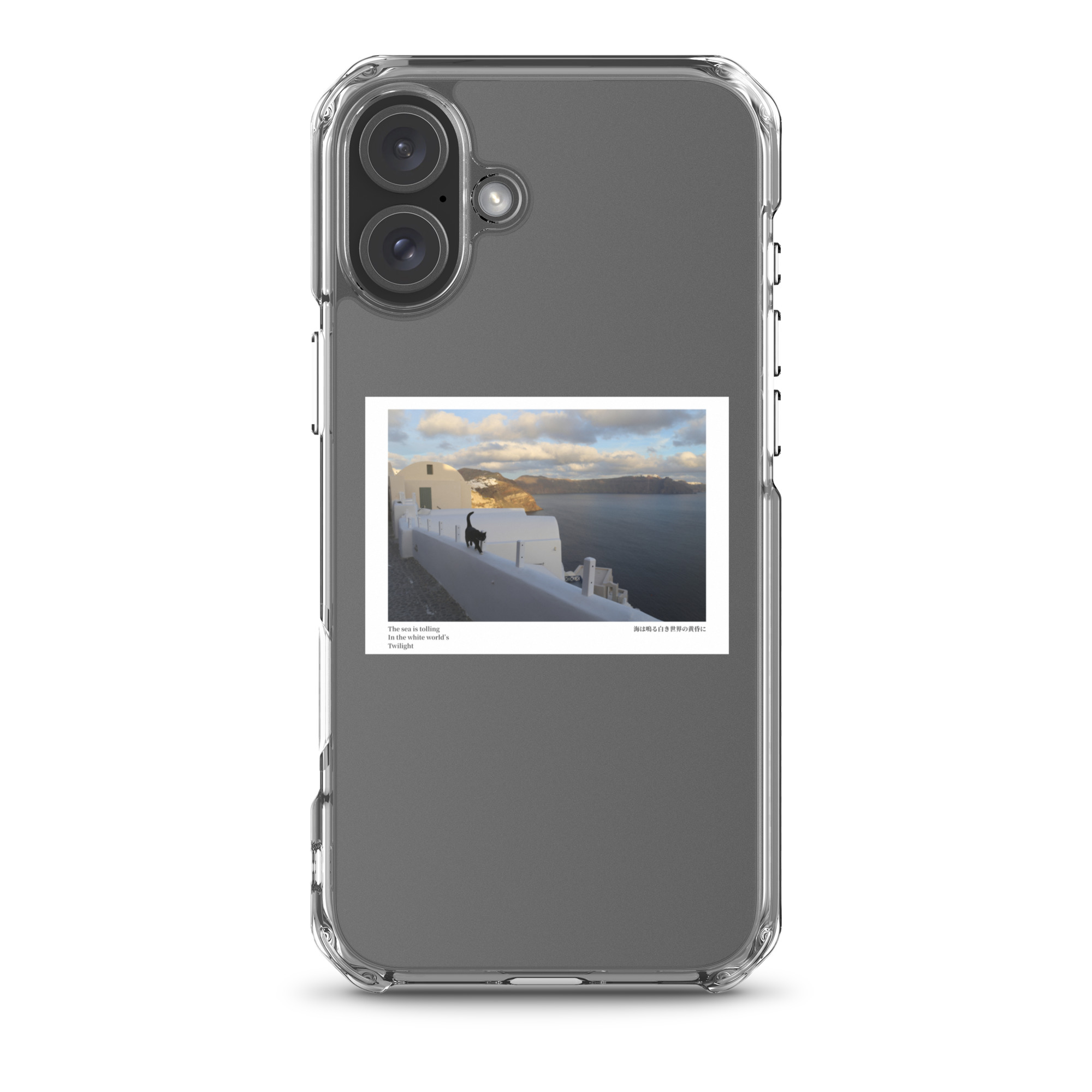 Clear Case for iPhone®: White World - Image 39