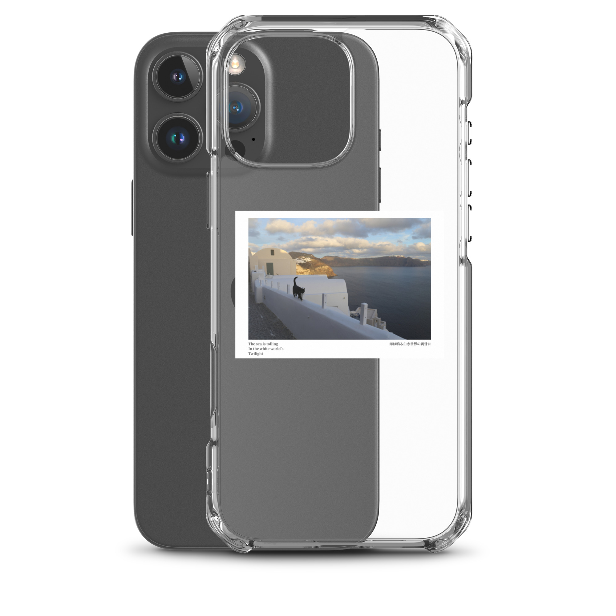 Clear Case for iPhone®: White World - Image 42