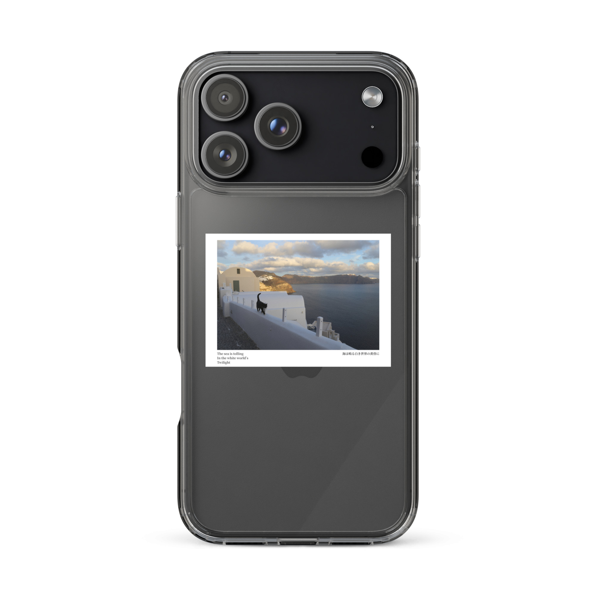 Clear Case for iPhone®: White World - Image 48