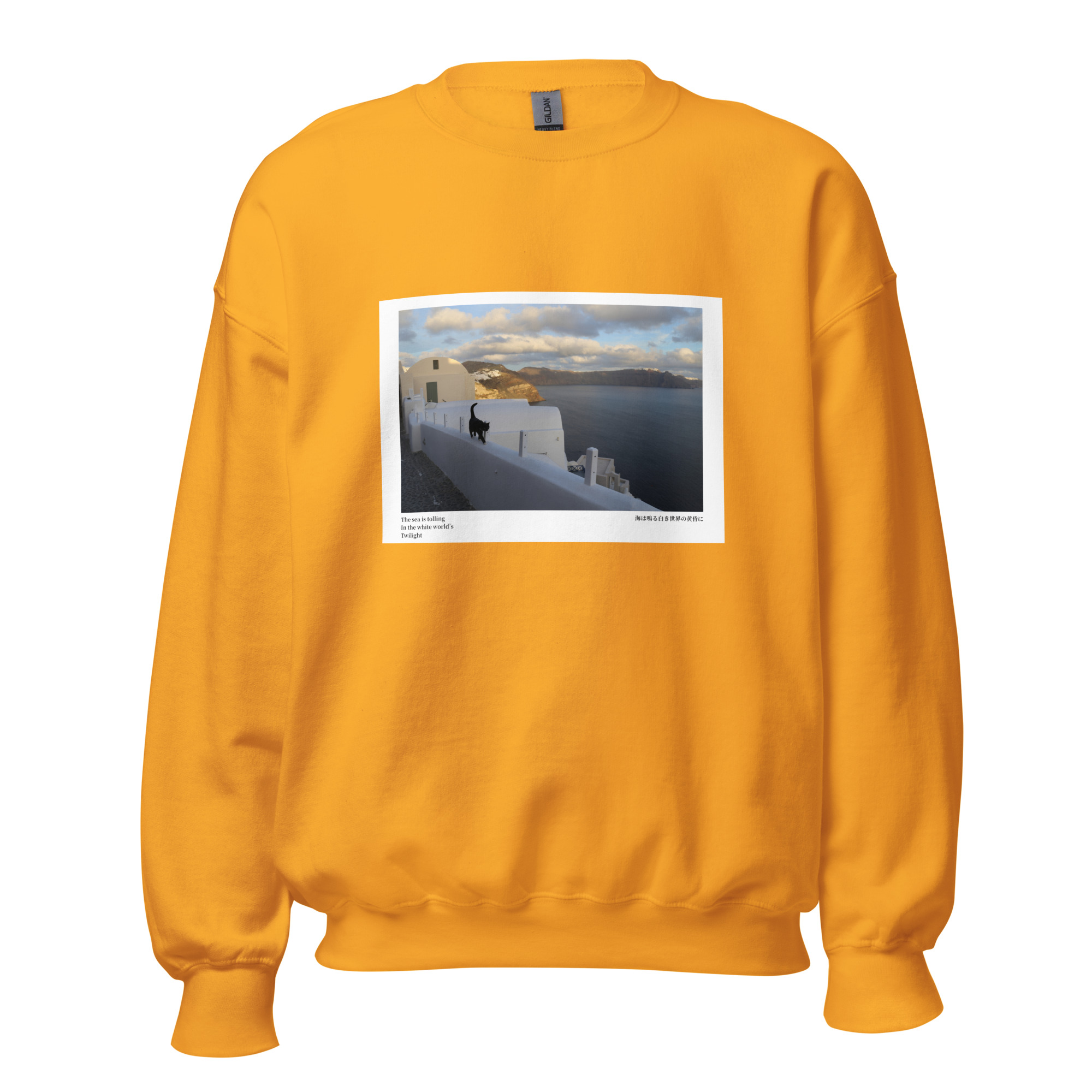 Unisex Sweatshirt: White World - Image 5