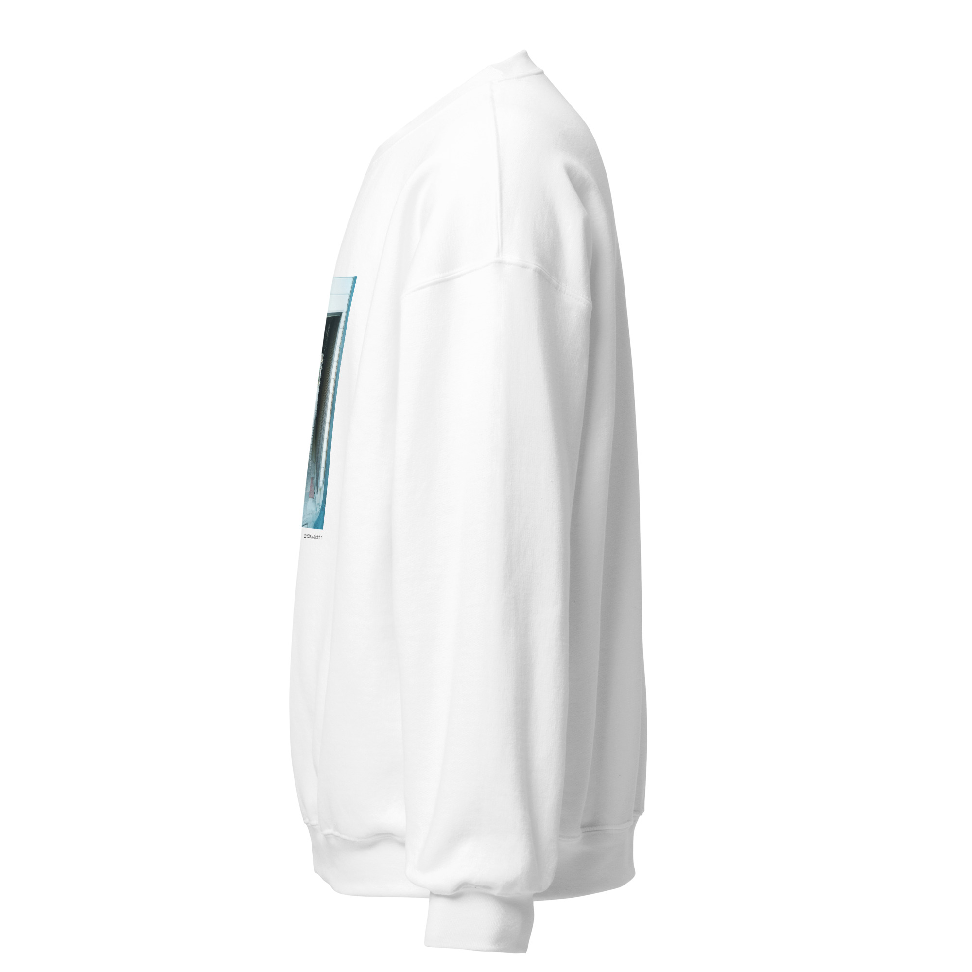 Unisex Sweatshirt: Languidly Cat - Image 6