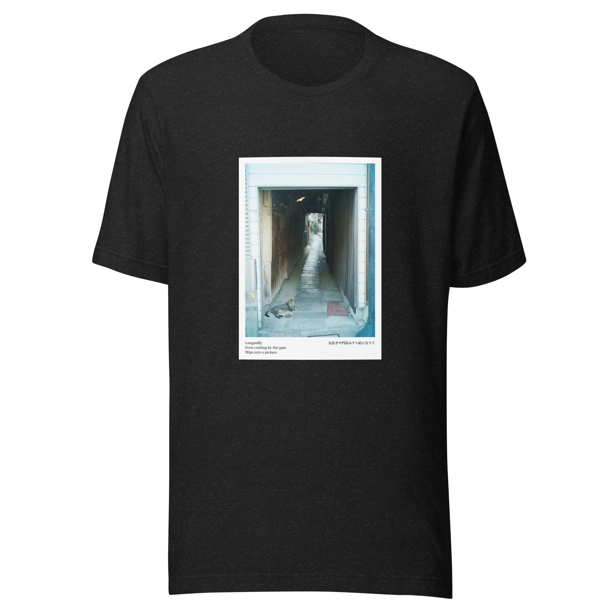 Unisex t-shirt: Languidly Cat - Image 2