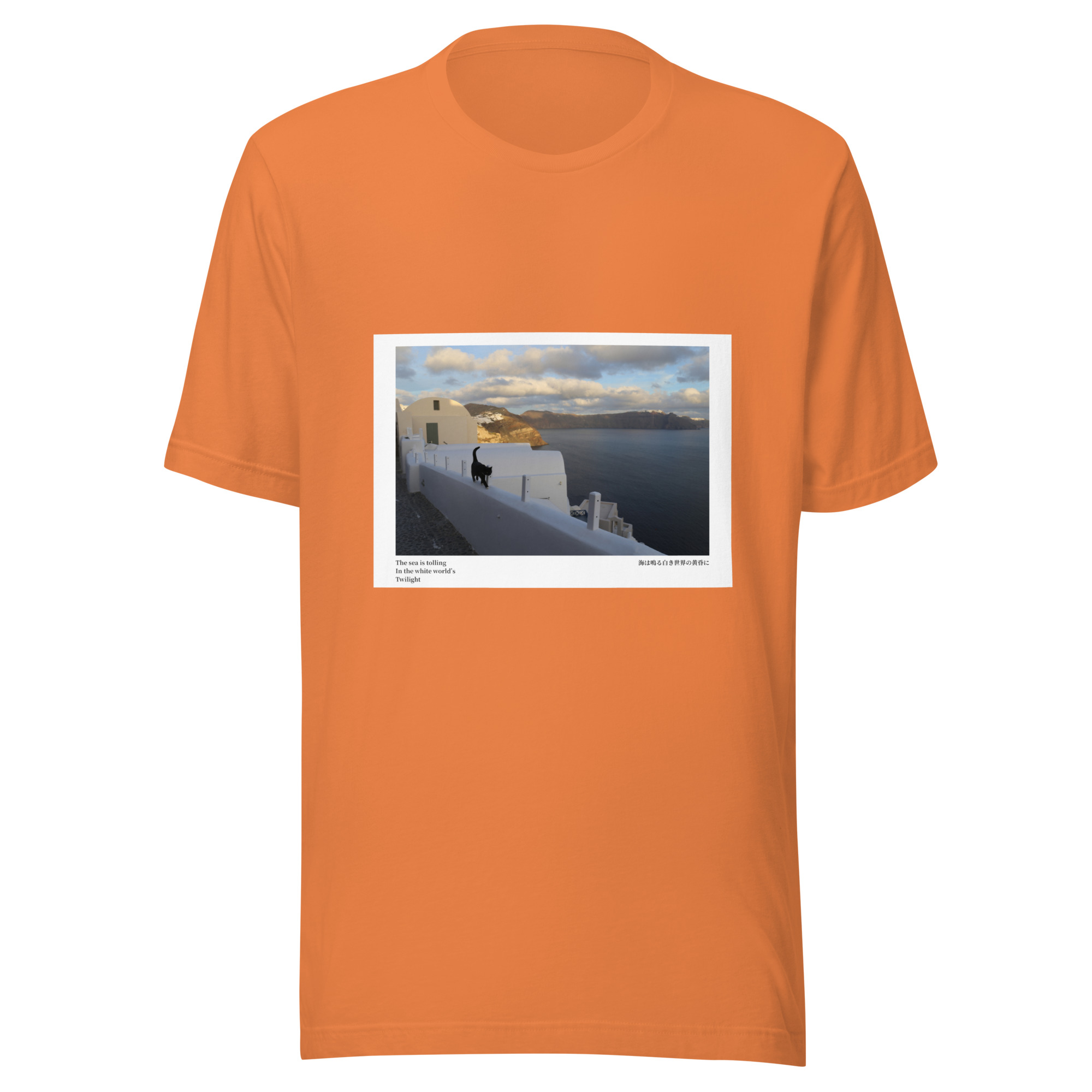 Unisex t-shirt: White World - Image 4