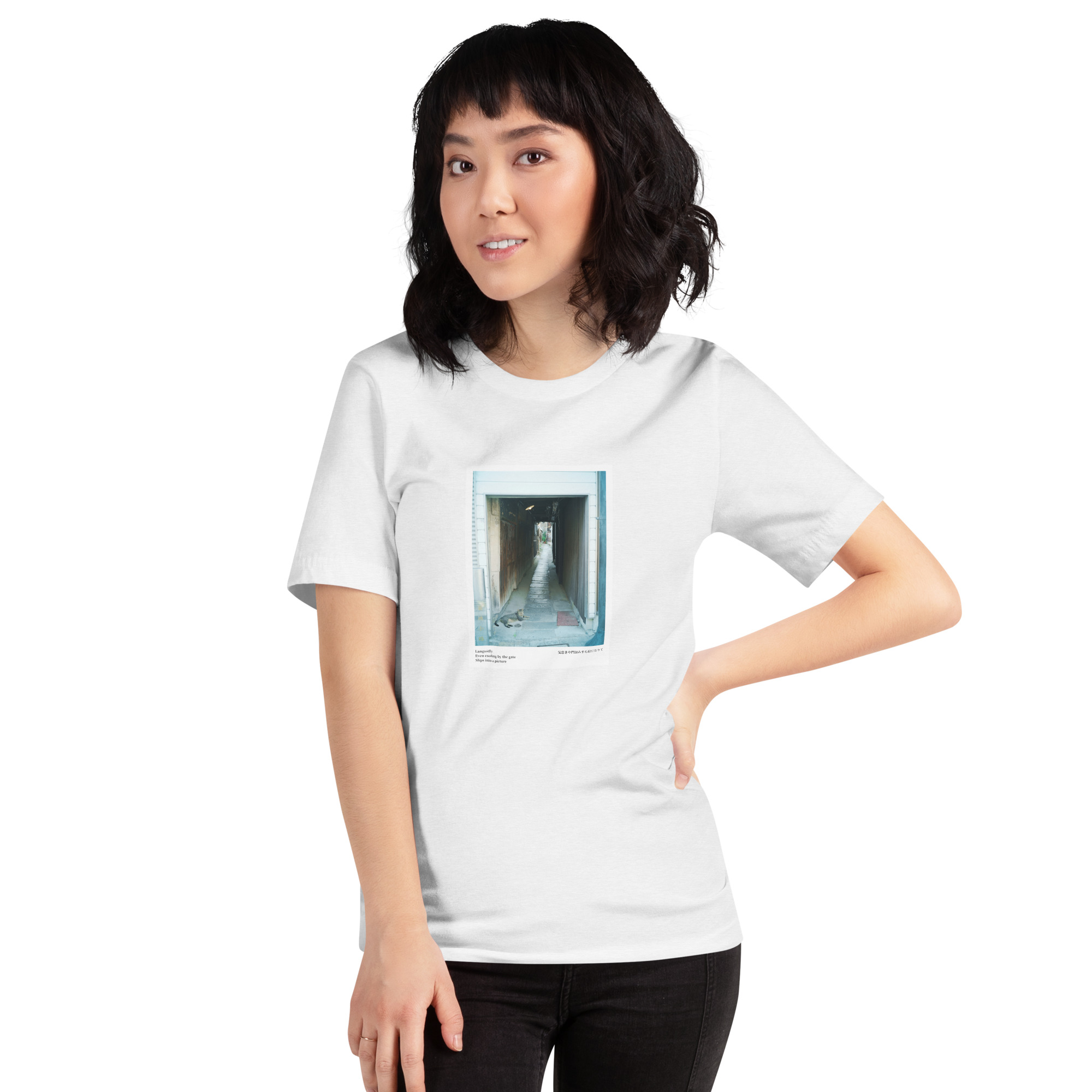 Unisex t-shirt: Languidly Cat - Image 15