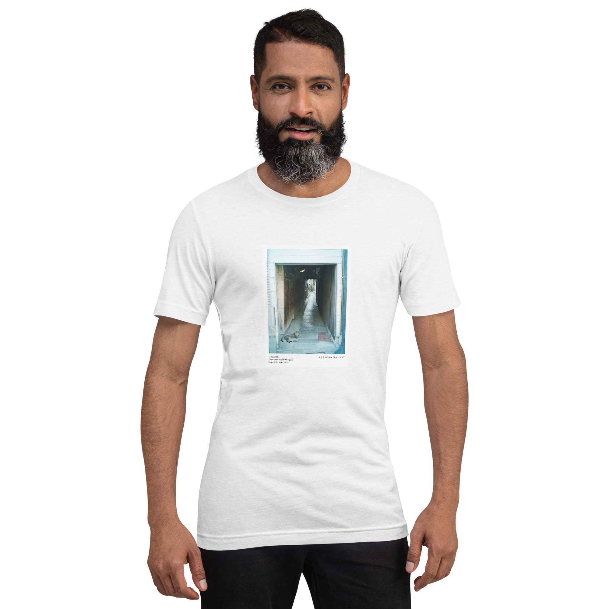 Unisex t-shirt: Languidly Cat - Image 12