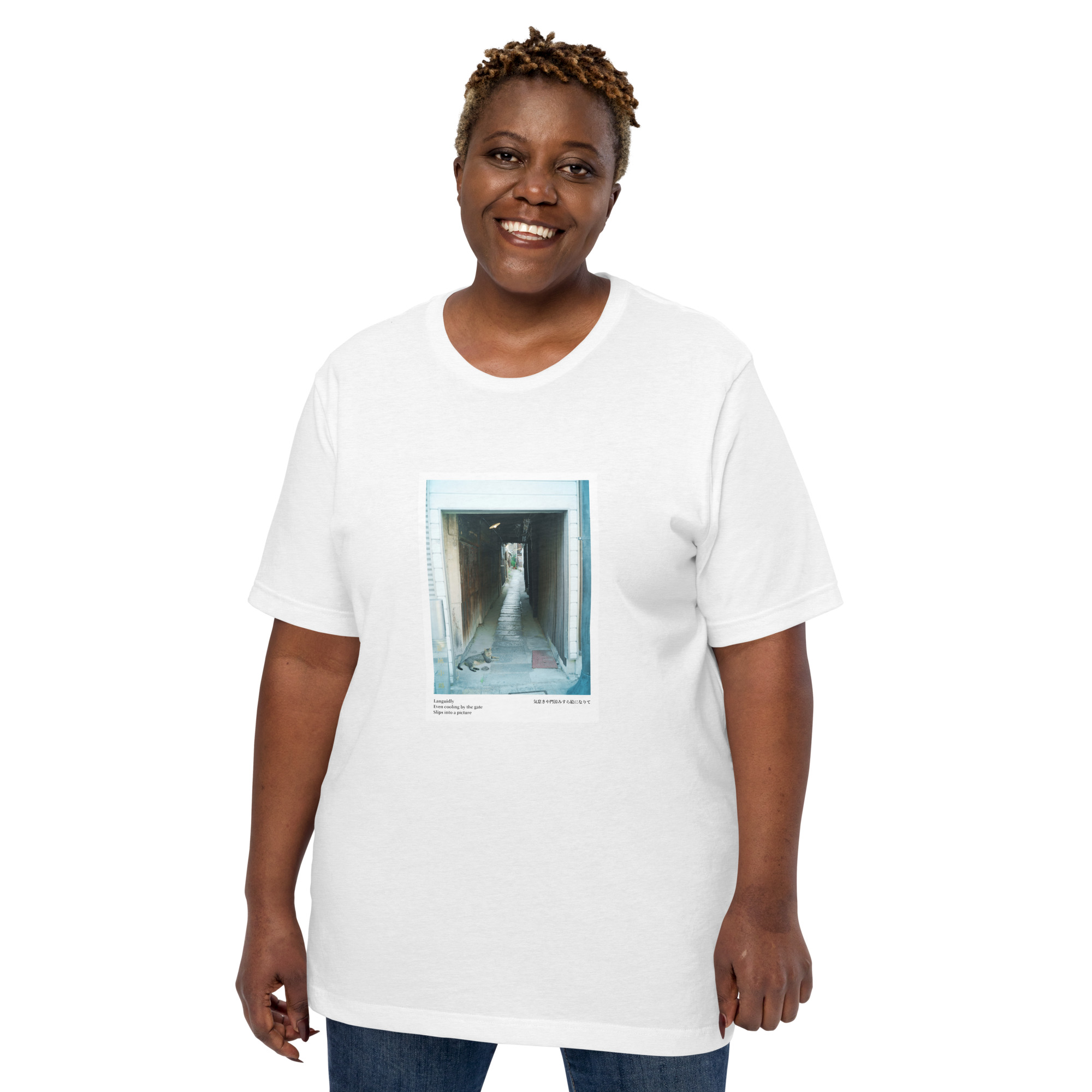 Unisex t-shirt: Languidly Cat - Image 16