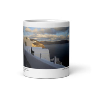 White glossy mug: White World